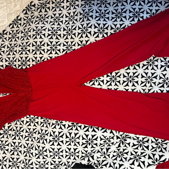 Red jumpsuit - Picture 6 of 8